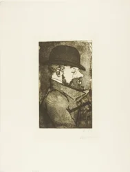 Porträt von Toulouse-Lautrec, aus dem ersten Album von L