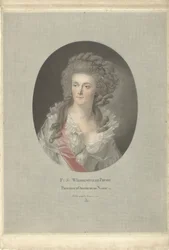 Porträt von Wilhelmina von Preußen, Prinzessin von Oranien-Nassau