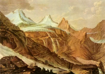 Ansicht von Breit-Lauwinen, um 1782-1785, 1946