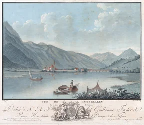 Ansicht von Interlaken, um 1787