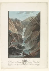 Wasserfall des Flusses Aare