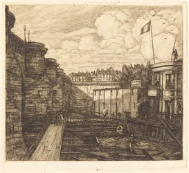 Bain-froid Chevrier, genannt "de l