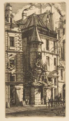 Haus mit Türmchen, Rue de la Tixéranderie, Paris