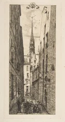 Die Rue des Chantres (Rue des Chantres, Paris)