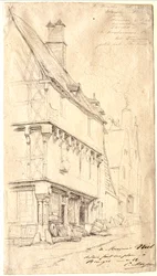 Altes Haus in Bourges: "La Maison du Musicien"