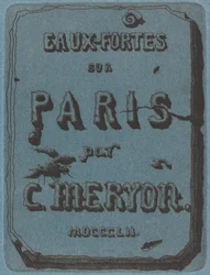 Titelblatt zu den Radierungen von Paris