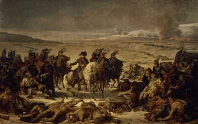Nach der Schlacht bei Eylau, 9. Februar 1807