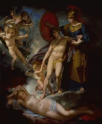 Weisheit verteidigt die Jugend gegen die Liebe