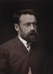 Album Artistique et Biographique, 5me année, Salon 1885; Porträt des französischen Malers Paul Tavernier (1852-1943)