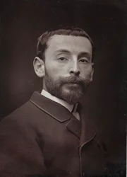 Album Artistique et Biographique, 6. Jahrgang, Salon 1885; Porträt des französischen Malers Alexandre Bloch (1862-1906)