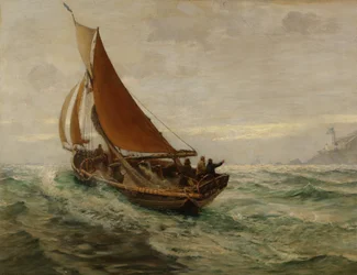 Morgengrauen auf See, 1890
