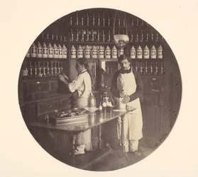 Kaiserliche Anstalt von Vincennes, die Apotheke