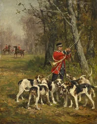 Jagdhunde, ca. 1850-97