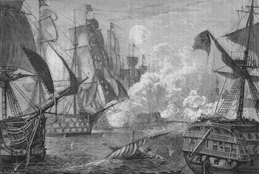 Bombardierung von Akkon, ca. 1880