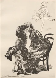 Vor dem Ballett, 1898