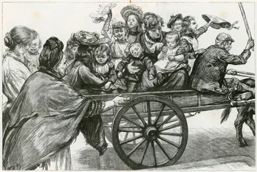 Auf nach Epping Forest: Eine Studie eines Coster und einer Familienfeier am Whitmonday