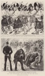 Die Armeemanöver, die Schlacht auf den Fox Hills