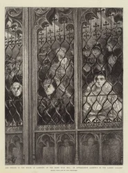 Die Debatte im Unterhaus über das Home Rule Bill, ein aufmerksames Publikum in der Damengalerie