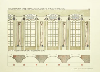 Empfangs- und Musikzimmer, ca. 1901