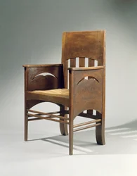 Sessel, entworfen 1897