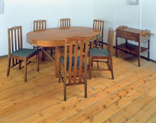 Esszimmergarnitur, ca. 1918-19