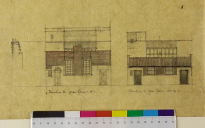 Harold Squire Studio: Erhebungen, alternative Erhebung zu Glebe Place