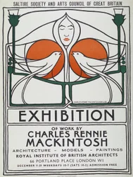 Poster: The Scottish Musical Review, 1953 Reproduktion nach dem Original von 1896