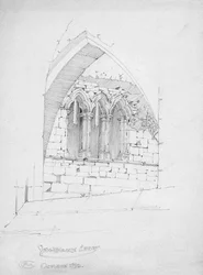 Sweetheart Abbey, 1892