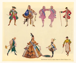 Originalentwürfe für Die Gondoliere