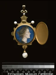 Anhänger: Miss Edith Emma Cooper (1862-1913) 1901