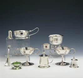 Silberarbeit, um 1900-06