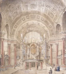 Das Innere der Großen Halle, St. George