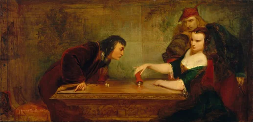 Der letzte Wurf (ca. 1840)