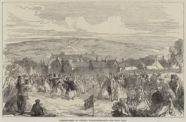 Erntefest in Bywell, Northumberland