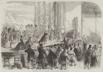 Probe für die Pantomime im Crystal Palace