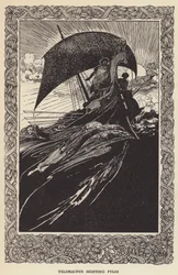 Telemachus sichtet Pylos