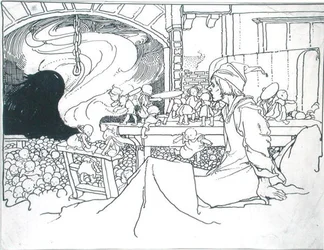 Die wütende Schar, Illustration aus 