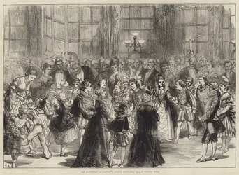 Der Juvenile Kostümball der Marquise von Salisbury im Hatfield House