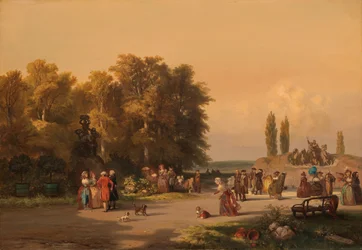 Park in der Nähe von Paris