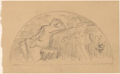 Studie für eine Lunette