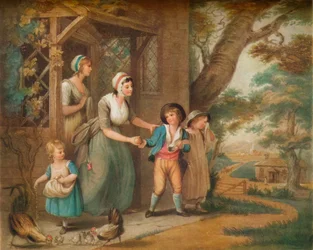 Zur Schule gehen, 19. Jahrhundert