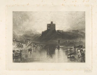 Norham Castle, am Fluss Tweed