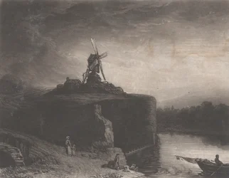 Rembrandts Mühle, 1823