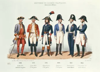 Uniformen der französischen Armee von 1746 bis 1854