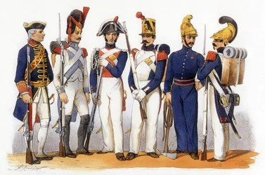 Uniformen der französischen Armee: Spezialkräfte der Stadt Paris (Kavallerie)