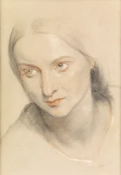 Studie eines Frauenkopfes, 1894