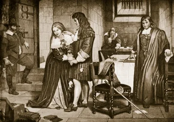Der Abschied von Lord und Lady Russell, 1683