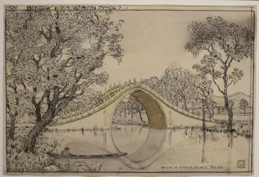 Brücke im Sommerpalast, Peking