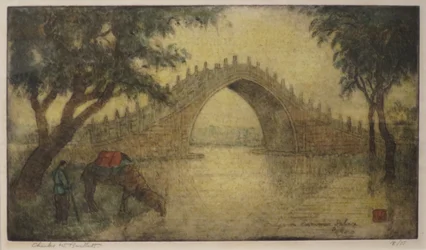 Brücke im Sommerpalast, Peking