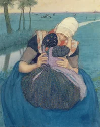 Mutter und Kind, 1900